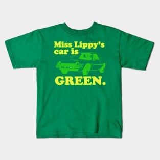 Miss Lippy's Car Kids T-Shirt